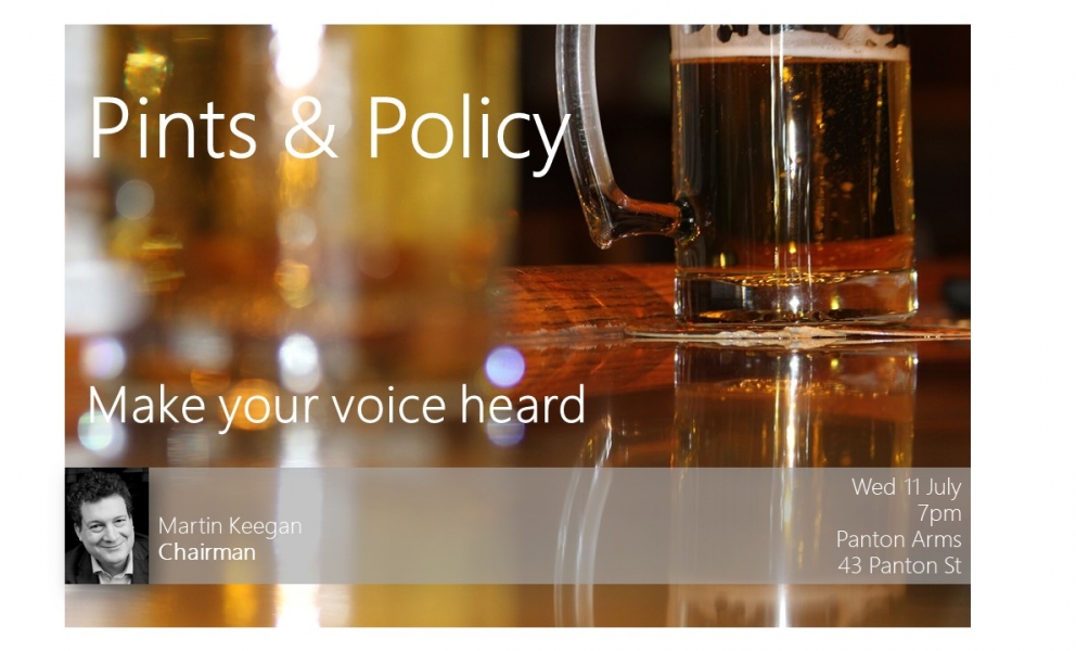 Pints and policy image